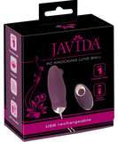 Javida Tapping Love Ball vibroola