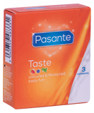 Pasante Taste Flavoured Condoms  (3 / 12 / 144 pcs)