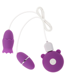 Temptation Unboxed Love Egg With Clit Stimulator Rechargeable