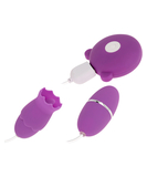 Temptation Unboxed Love Egg With Clit Stimulator Rechargeable