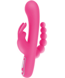 TOYJOY Triple Bliss vibratorius su klitorio stimuliatoriumi