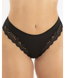 Underneath Eden black lace panty set