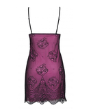 Axami Sexy Mauve chemise with embroidery
