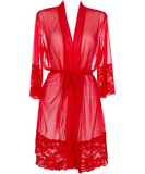 Axami Sexy Hot Sevilla red sheer peignoir