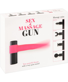 You2Toys Sex & Massage Gun multifunkcionāls vibrators