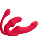 You2Toys Triple Teaser rihmavaba vibreeriv strap-on