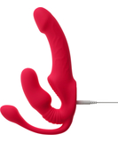 You2Toys Triple Teaser rihmavaba vibreeriv strap-on
