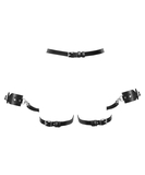 Zado leather belt with restraints