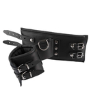 Zado Extra Wide Leather Handcuffs