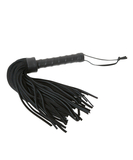 Zado leather flogger with suede tails