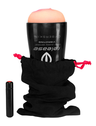 CyberSkin Release Vibrating Stroker