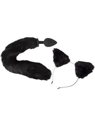 Bad Kitty Pet Play Tail Plug & Ears Set