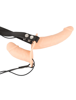 You2Toys Vibrating Silicone Strap-On Duo