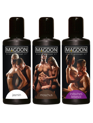 Magoon massage oil set (3 x 50 ml)