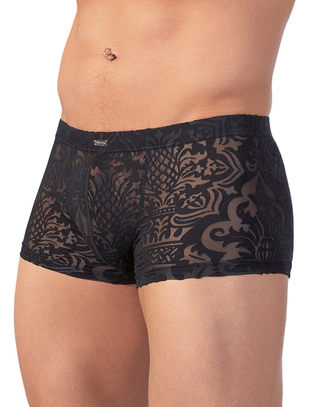 Svenjoyment black devoré style trunks