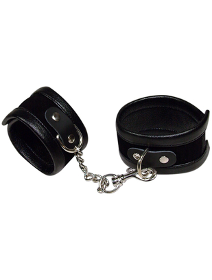 Bad Kitty faux leather wrist cuffs