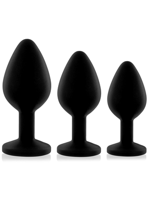 Rianne S Booty Plug Set Black