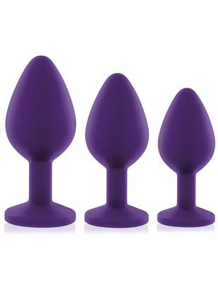 Rianne S Booty Plug Set Purple