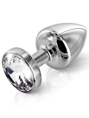 Diogol Anni Swarovski Butt plug Steel