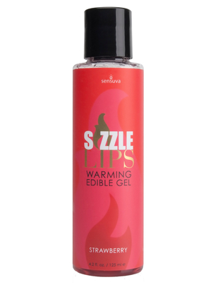 Sensuva "Sizzle Lips" šildomasis masažo gelis (125 ml)