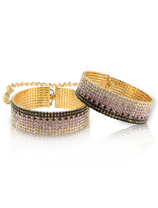 Rianne S Diamond Cuffs Liz