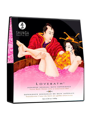 Shunga Lovebath komplekts jutekliskajam vannas rituālam