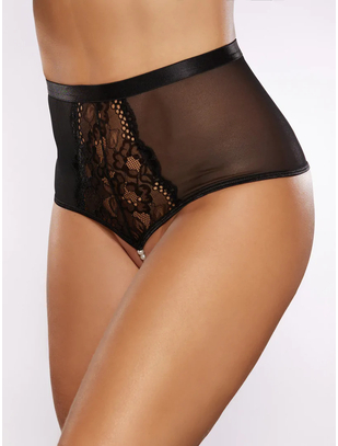 Allure Lingerie Dare Me perlinės tamprės be tarpkojo