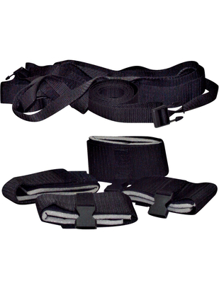 Bad Kitty black bed restraints