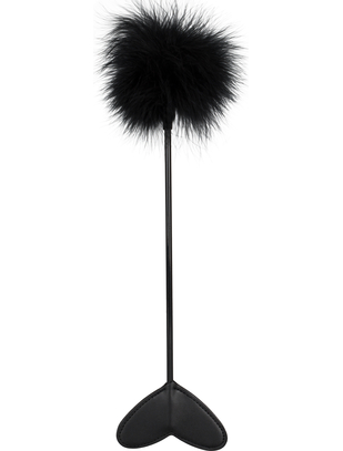 Bad Kitty black feather & spanker wand