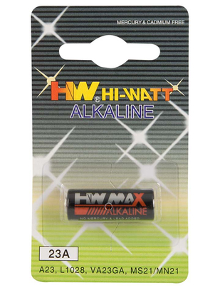 Hi-Watt 23A battery (1 pc)