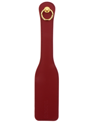 Taboom burgundy faux leather paddle