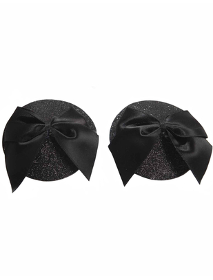 Bijoux Indiscrets Burlesque Black Bow Pasties