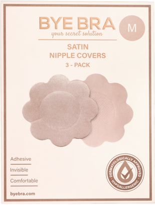 Bye Bra Satin Nipple Covers