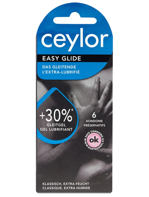 Ceylor Easy Glide prezervatīvi (6 gab.)