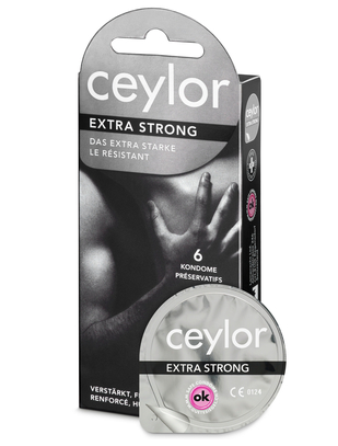 Ceylor Extra Strong prezervatyvai (6 vnt.)