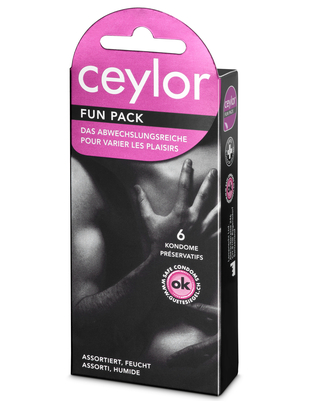 Ceylor Fun Pack prezervatīvi (6 gab.)