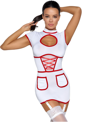 Cottelli Lingerie Nurse Erotic Dress