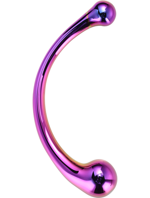 Dream Toys Glamour Glass Curved Wand klaasist dildo