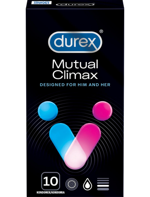 Durex Mutual Climax prezervatyvai (10 vnt.)