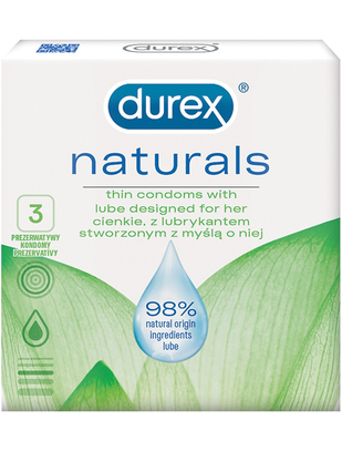 Durex Naturals condoms (3 / 10 pcs)