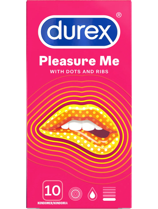 Durex Pleasure Me condoms (10 pcs)