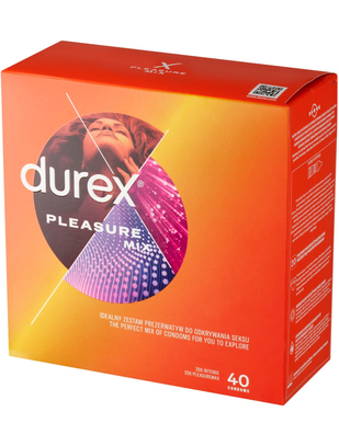 Durex Pleasure Mix condoms (40 pcs)