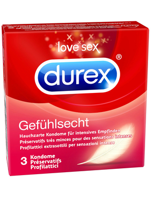 Durex Sensitive (3 / 20 vnt.)