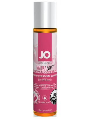 JO Organic NaturaLove maasikamaitseline libesti  (30 / 120 ml)