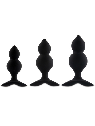 FeelzToys Bibi Twins 3-piece Butt Plug Set