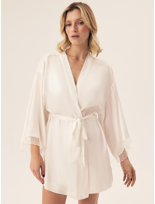 ESOTIQ Rhein white robe