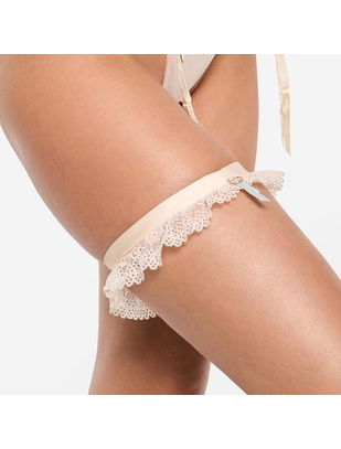 ESOTIQ Sonika cream lace garter