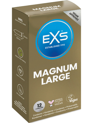 EXS Magnum Large prezervatīvi (12 / 48 gab.)