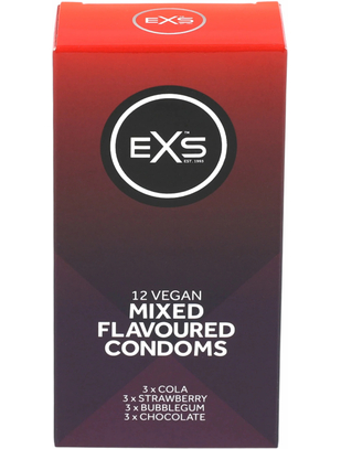 EXS Mixed Flavoured condoms (12 pcs)