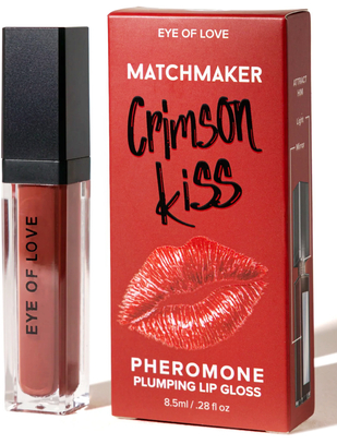 Eye Of Love Matchmaker Crimson Kiss lūpu spīdums ar feromoniem